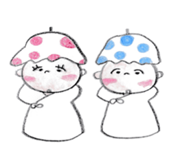 mixed twins2 sticker #15847391