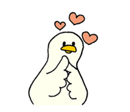 Yoga Duck Sticker sticker #15847505