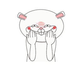 Strange Bunny 3 sticker #15847691