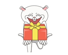 Strange Bunny 3 sticker #15847692