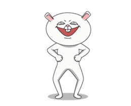 Strange Bunny 3 sticker #15847693