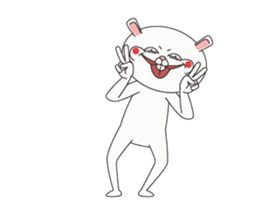 Strange Bunny 3 sticker #15847705