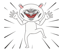 Strange Bunny 3 sticker #15847707