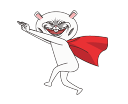 Strange Bunny 3 sticker #15847709