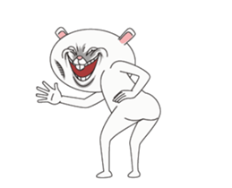 Strange Bunny 3 sticker #15847710