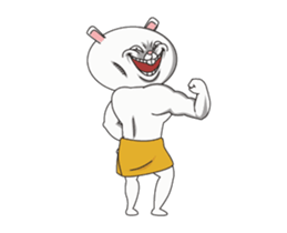 Strange Bunny 3 sticker #15847712