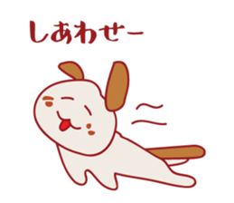 Merry Beagle sticker #15847752