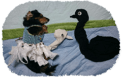 The feigned ignorance dachshund sticker #15847785