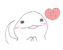 white lizard sticker #15847861