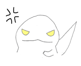 white lizard sticker #15847864