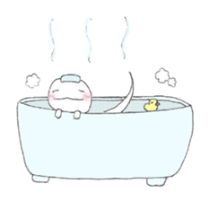 white lizard sticker #15847868