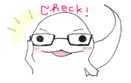 white lizard sticker #15847877