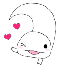 white lizard sticker #15847878