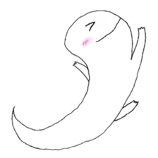 white lizard sticker #15847883