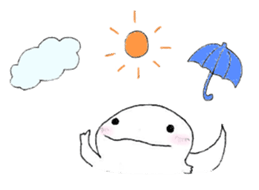 white lizard sticker #15847888