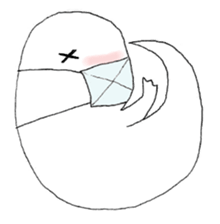 white lizard sticker #15847896