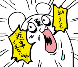 Mouse is in love sticker #15847927