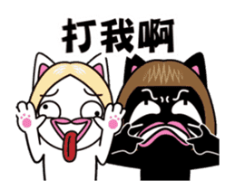 Silly Sisters by Agoamao sticker #15848553