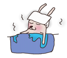 rabbit+duck sticker #15848573