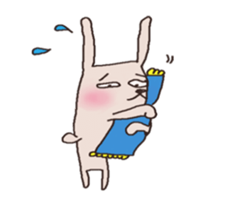 rabbit+duck sticker #15848579