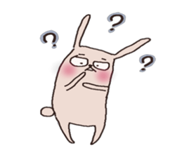 rabbit+duck sticker #15848584