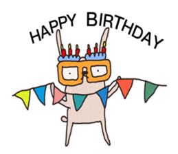 rabbit+duck sticker #15848601