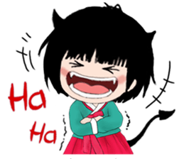 Little Angel Time travel series-Korea sticker #15848673