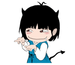 Little Angel Time travel series-Korea sticker #15848674