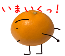 ORANGE MAN Sticker sticker #15848741