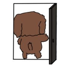 Toy poodle "Tyoko" sticker #15848788