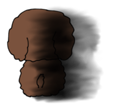 Toy poodle "Tyoko" sticker #15848818