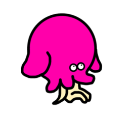 Japanese pancake devilfish sticker #15848829