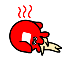 Japanese pancake devilfish sticker #15848833