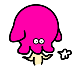 Japanese pancake devilfish sticker #15848840