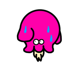 Japanese pancake devilfish sticker #15848841