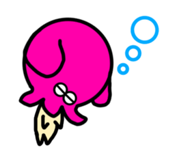 Japanese pancake devilfish sticker #15848844