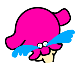 Japanese pancake devilfish sticker #15848848