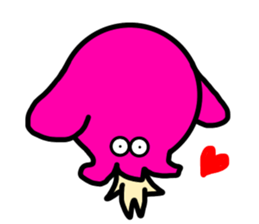 Japanese pancake devilfish sticker #15848851