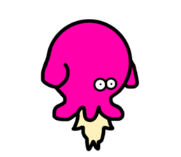 Japanese pancake devilfish sticker #15848856