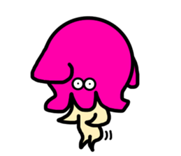 Japanese pancake devilfish sticker #15848857