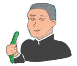 crazy cat Mew sticker #15848979