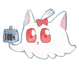 crazy cat Mew sticker #15848983