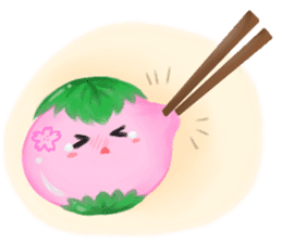 Sakura Mochi sticker #15849056