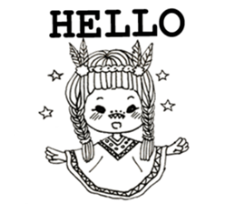 She is Girl sticker #15849146