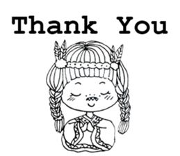 She is Girl sticker #15849147