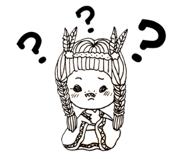 She is Girl sticker #15849154