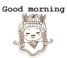 She is Girl sticker #15849157