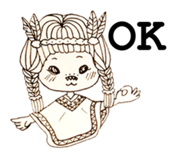 She is Girl sticker #15849158