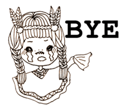 She is Girl sticker #15849159