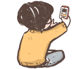 Lonely Hee sticker #15849533